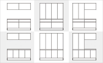 Grad 45 Cupboard 系統廚房